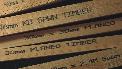 建材行业喷码机运用